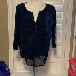 RXB Dark Blue Women's Blouse